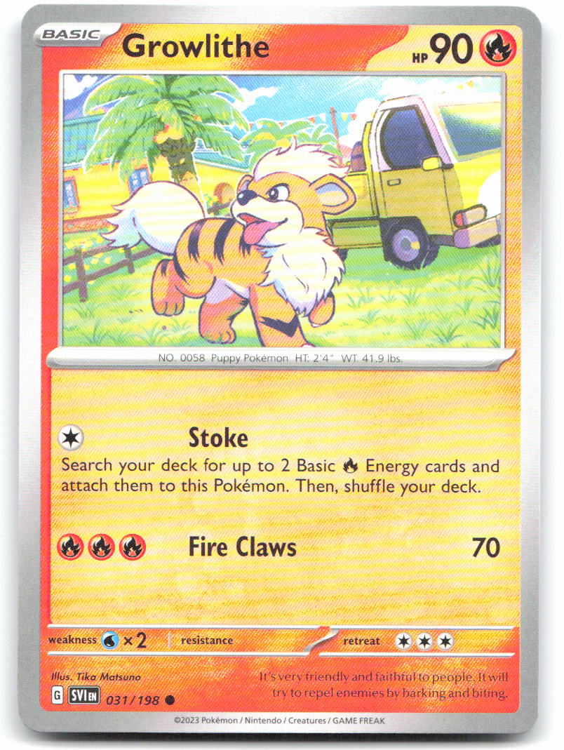 Growlithe - 031/198