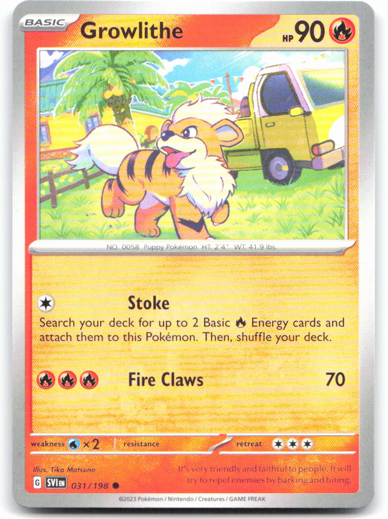 Growlithe - 031/198