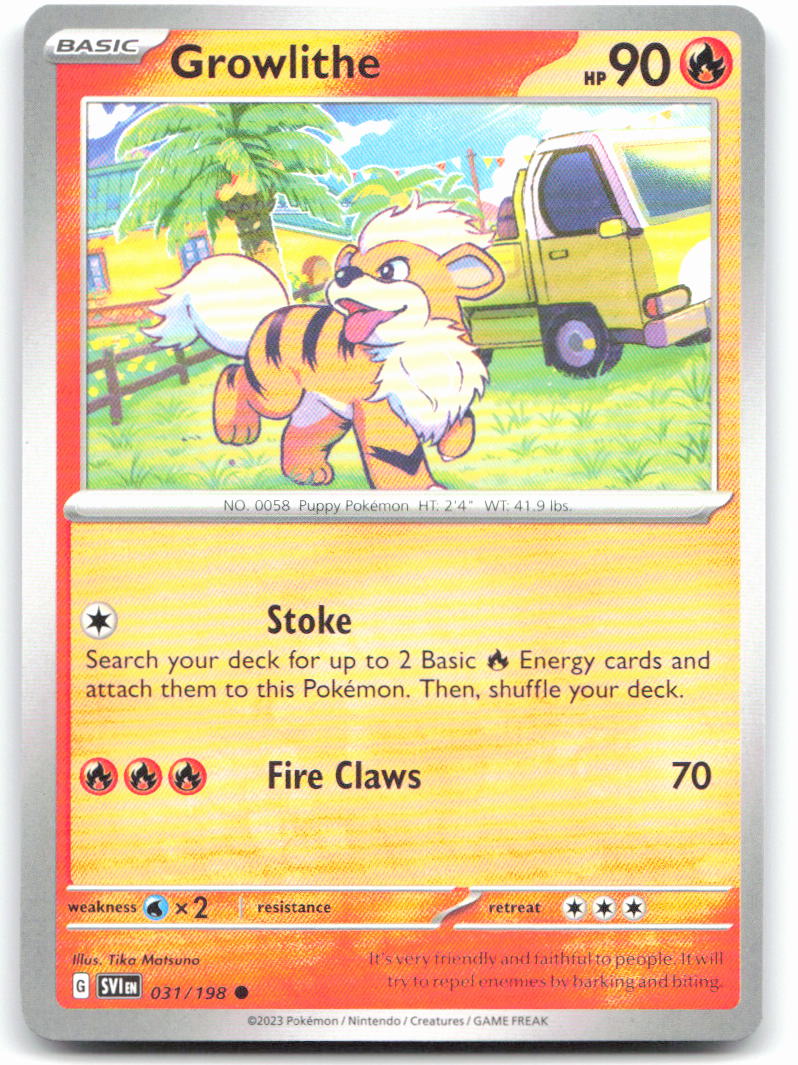 Growlithe - 031/198