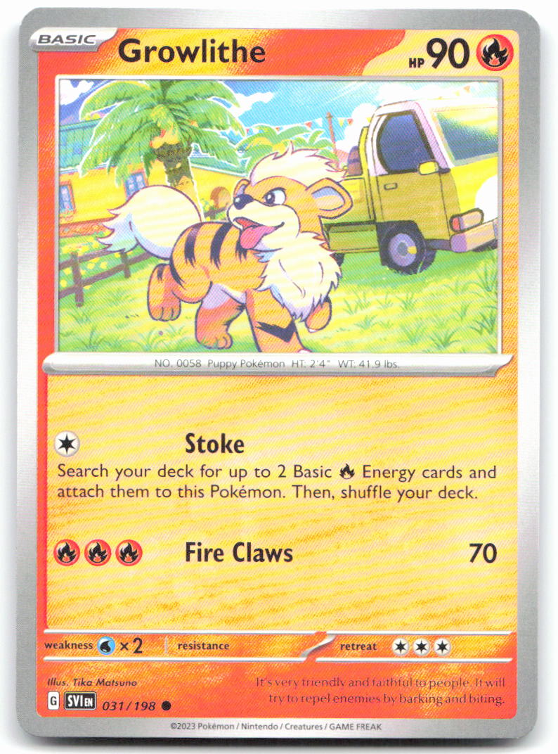 Growlithe - 031/198