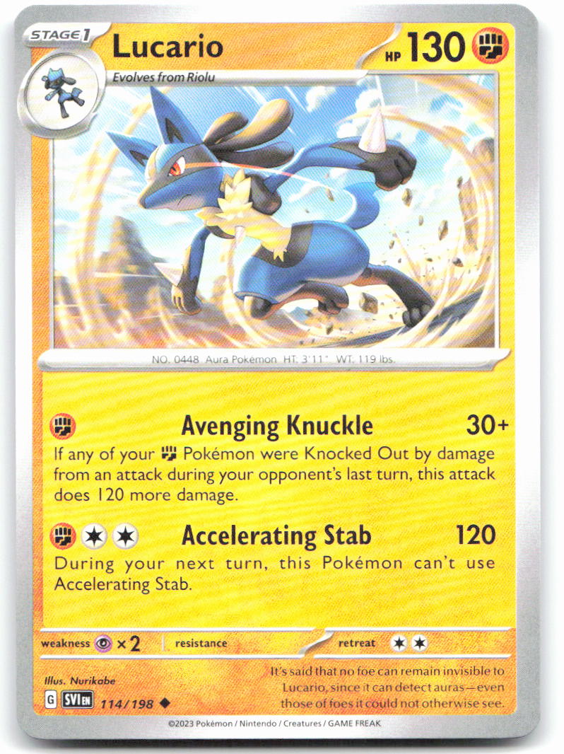 Lucario - 114/198