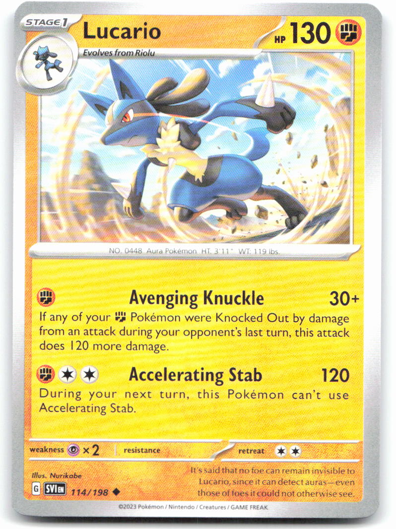 Lucario - 114/198