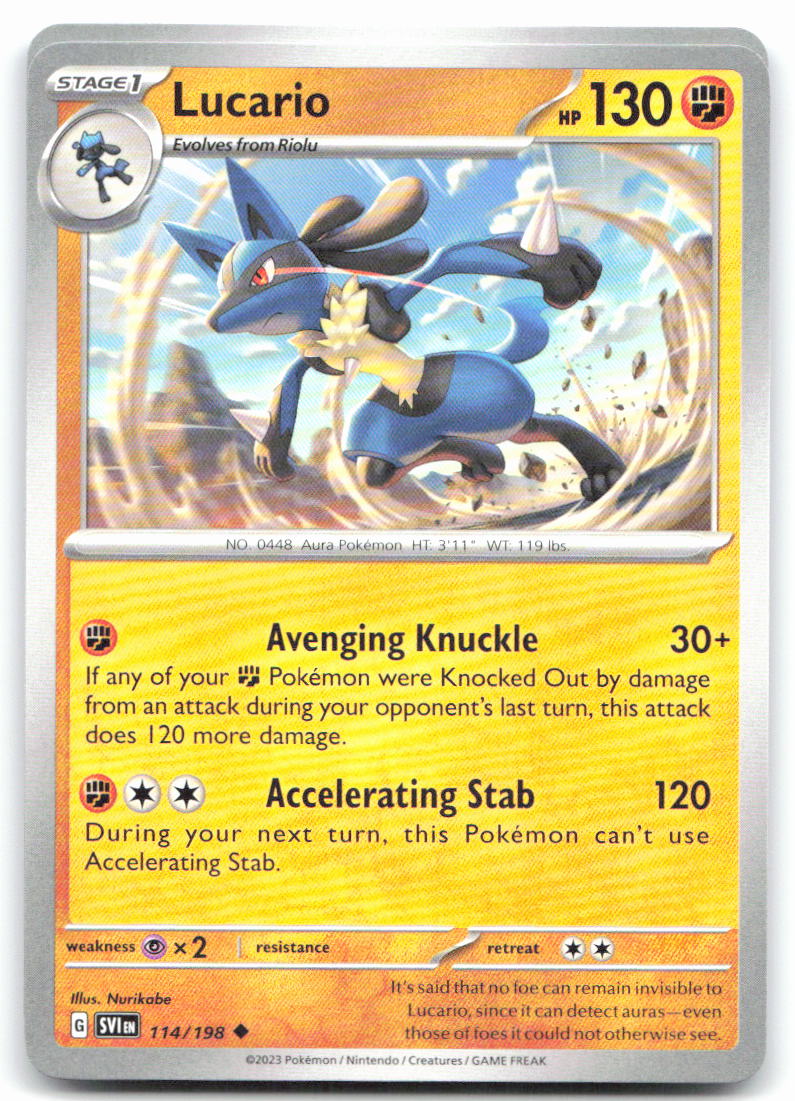 Lucario - 114/198