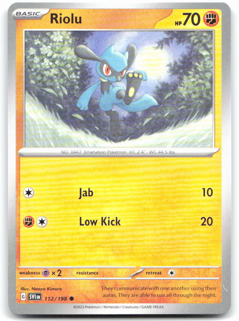 Riolu - 112/198