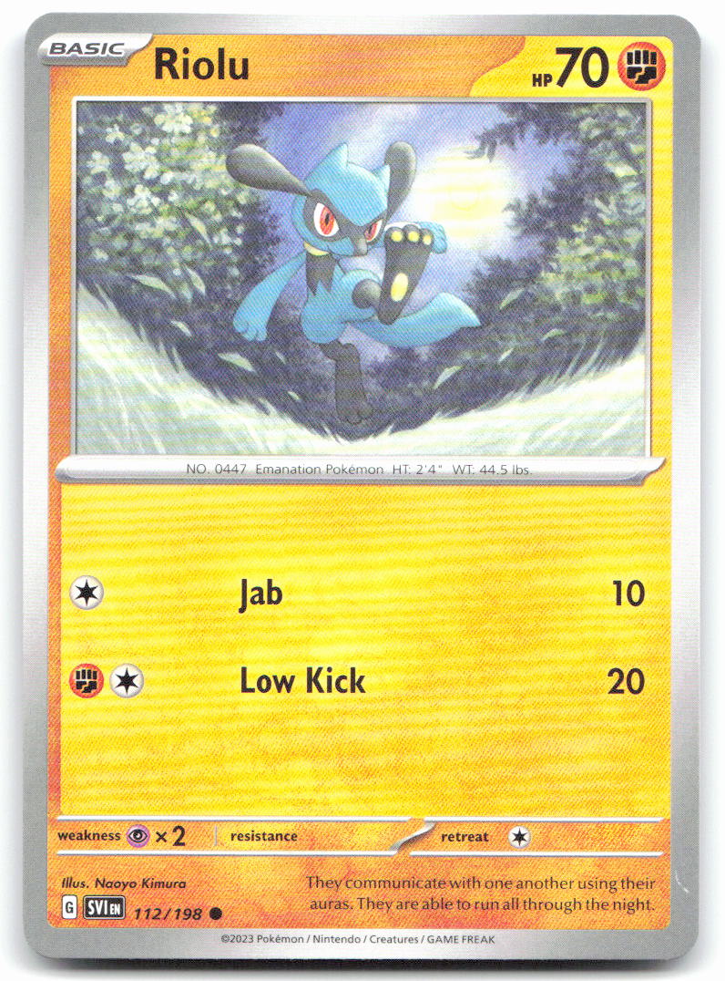 Riolu - 112/198