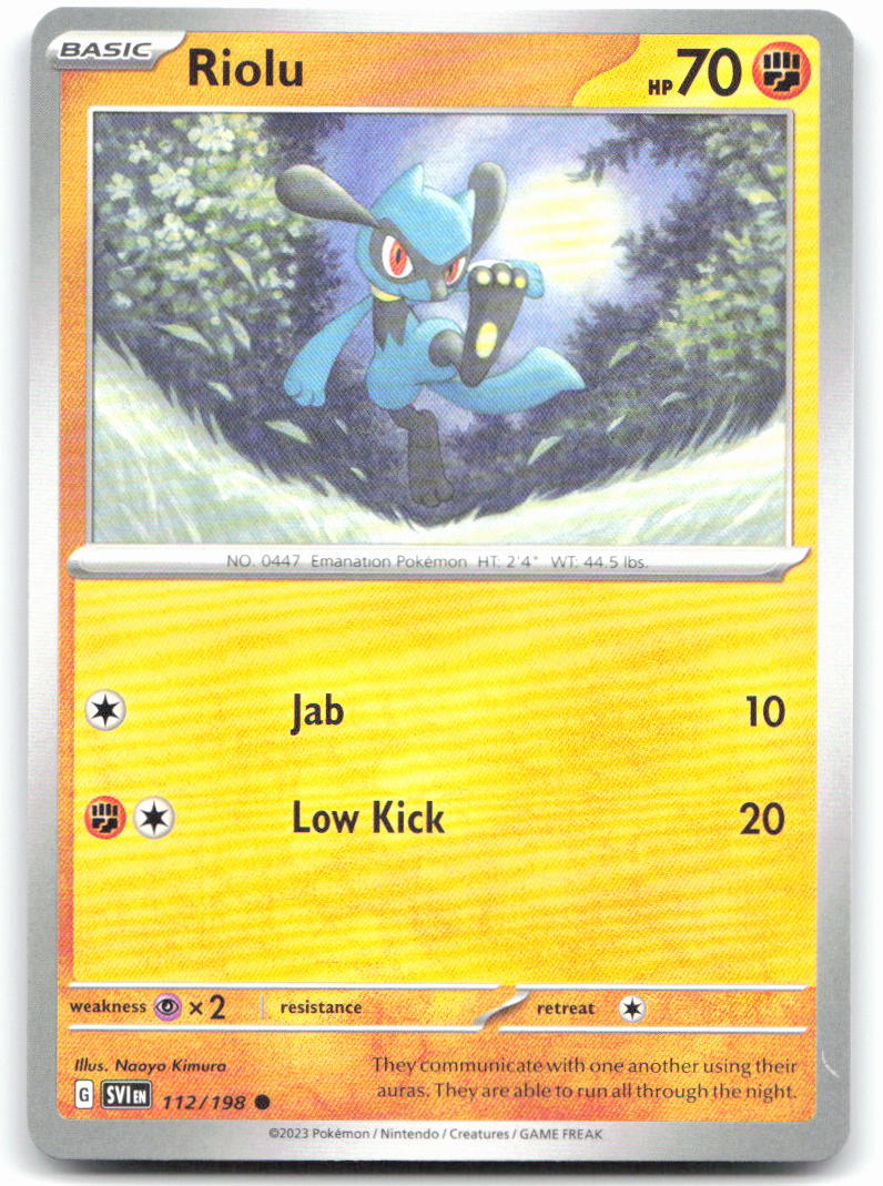 Riolu - 112/198