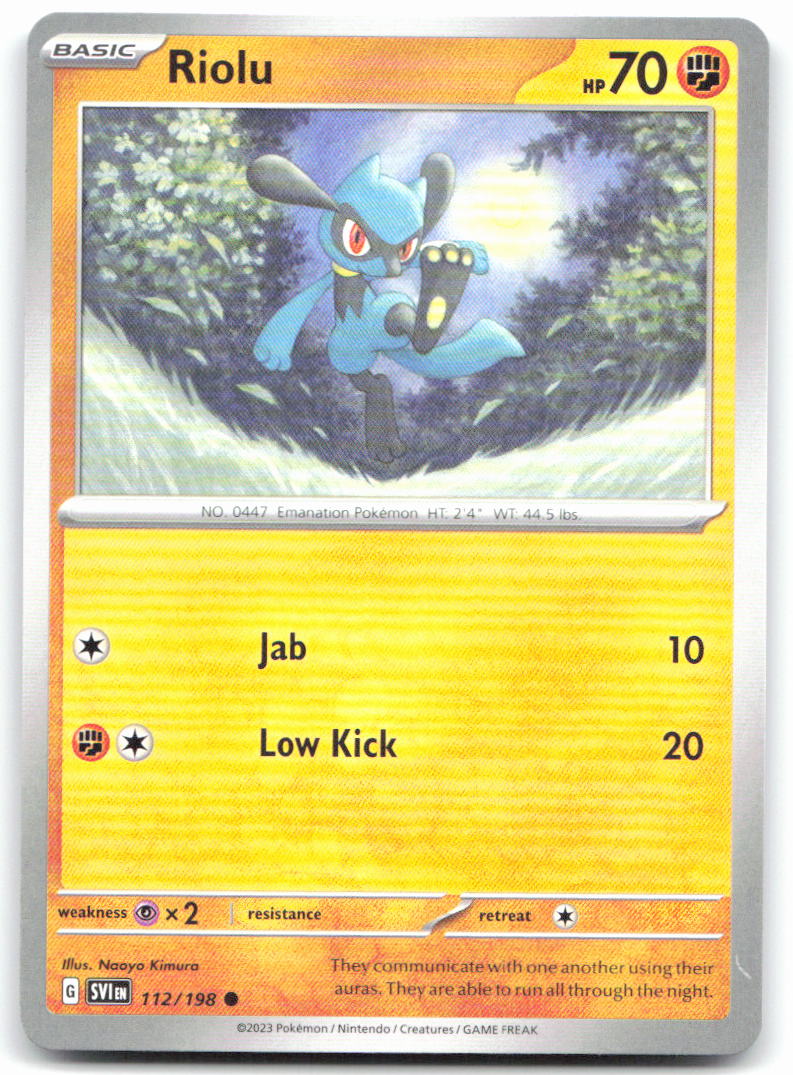 Riolu - 112/198