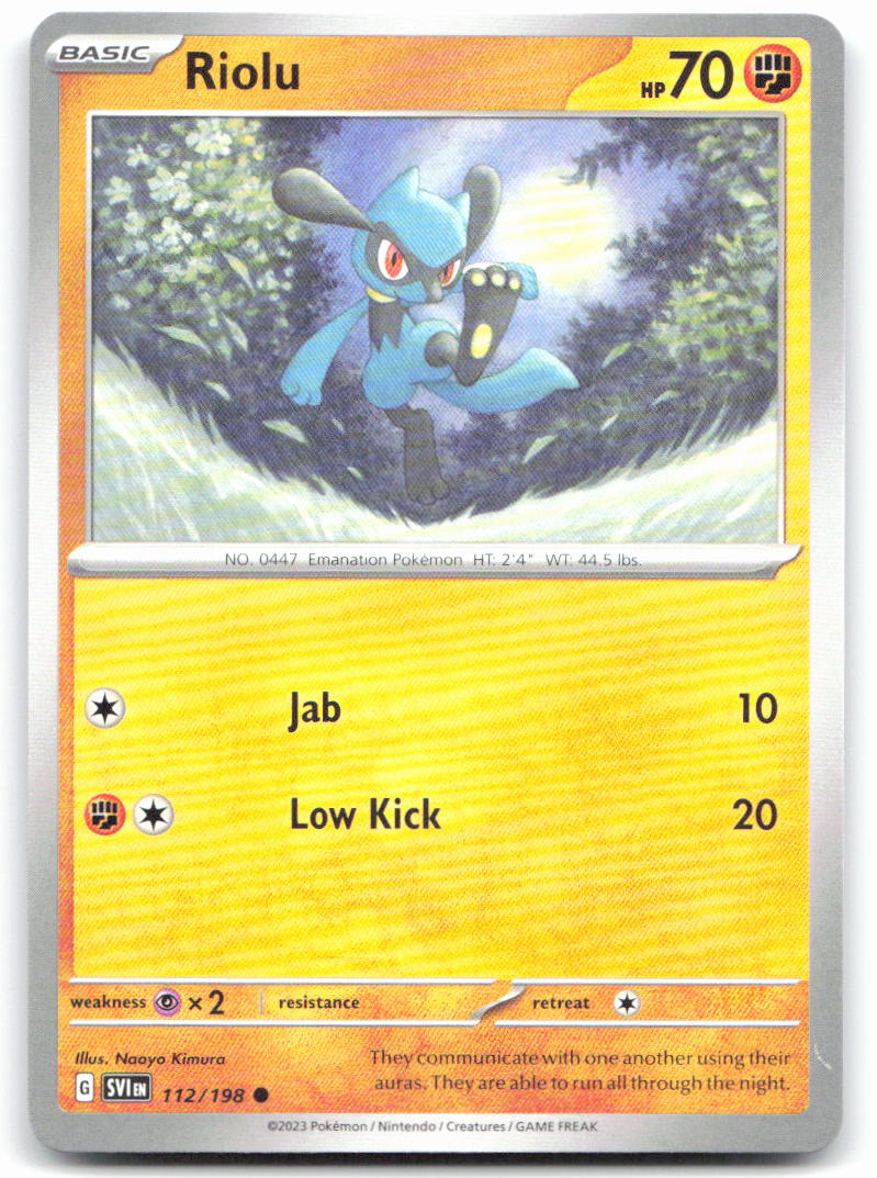 Riolu - 112/198