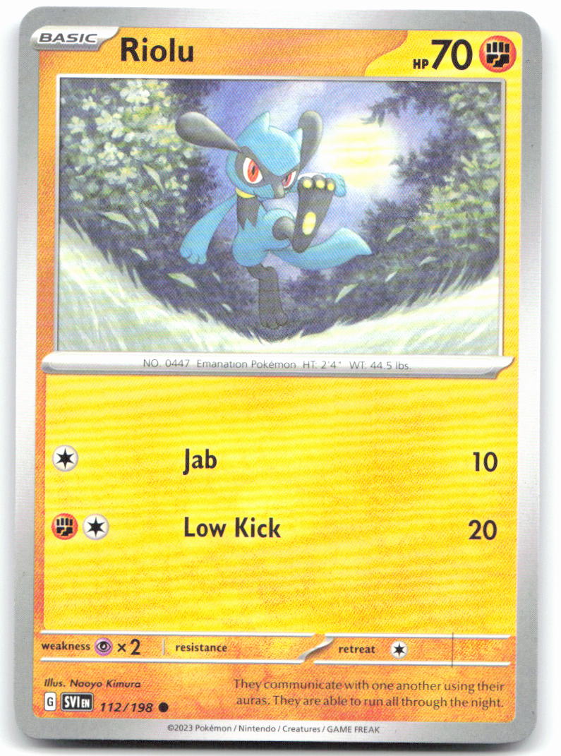 Riolu - 112/198