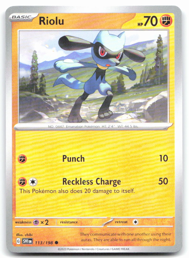 Riolu - 113/198