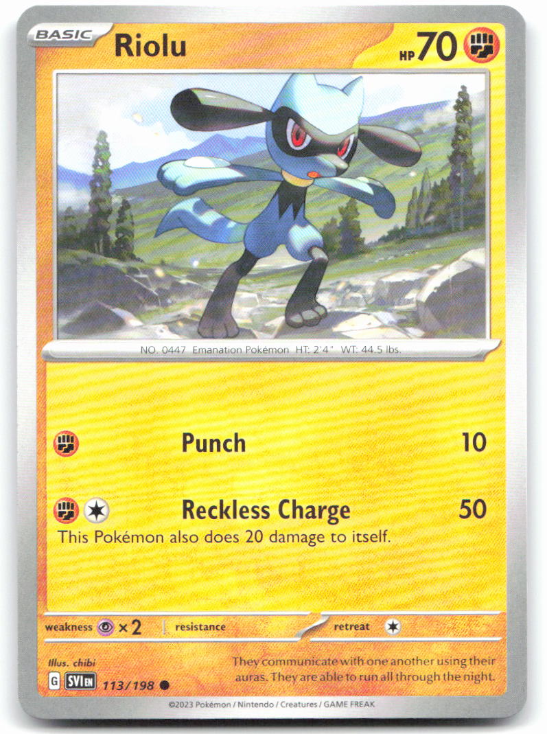 Riolu - 113/198