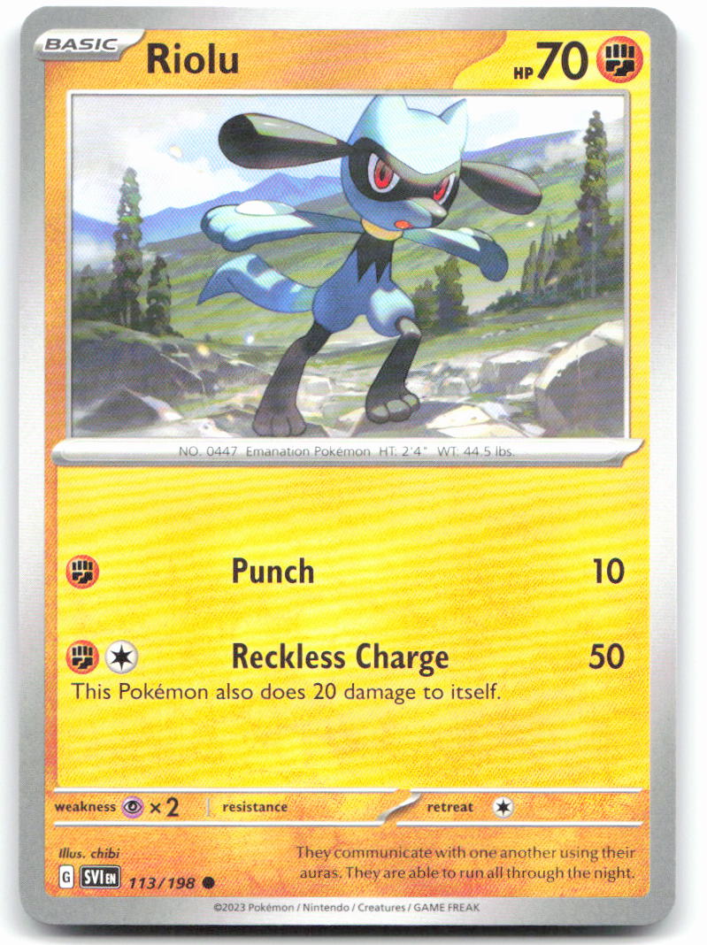 Riolu - 113/198