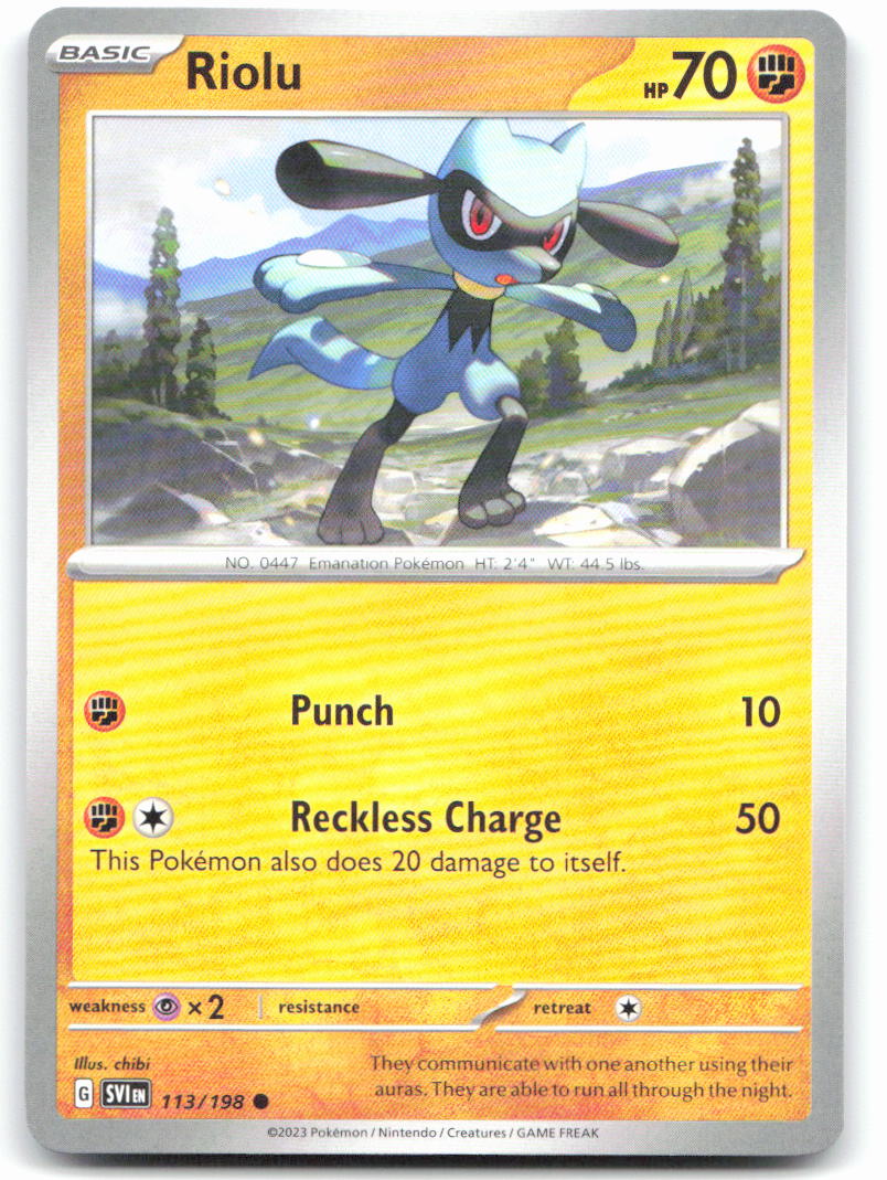 Riolu - 113/198