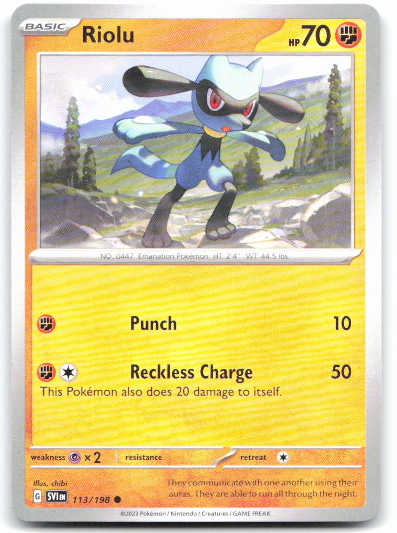 Riolu - 113/198