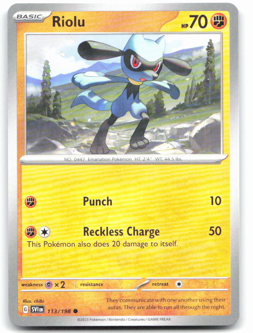 Riolu - 113/198
