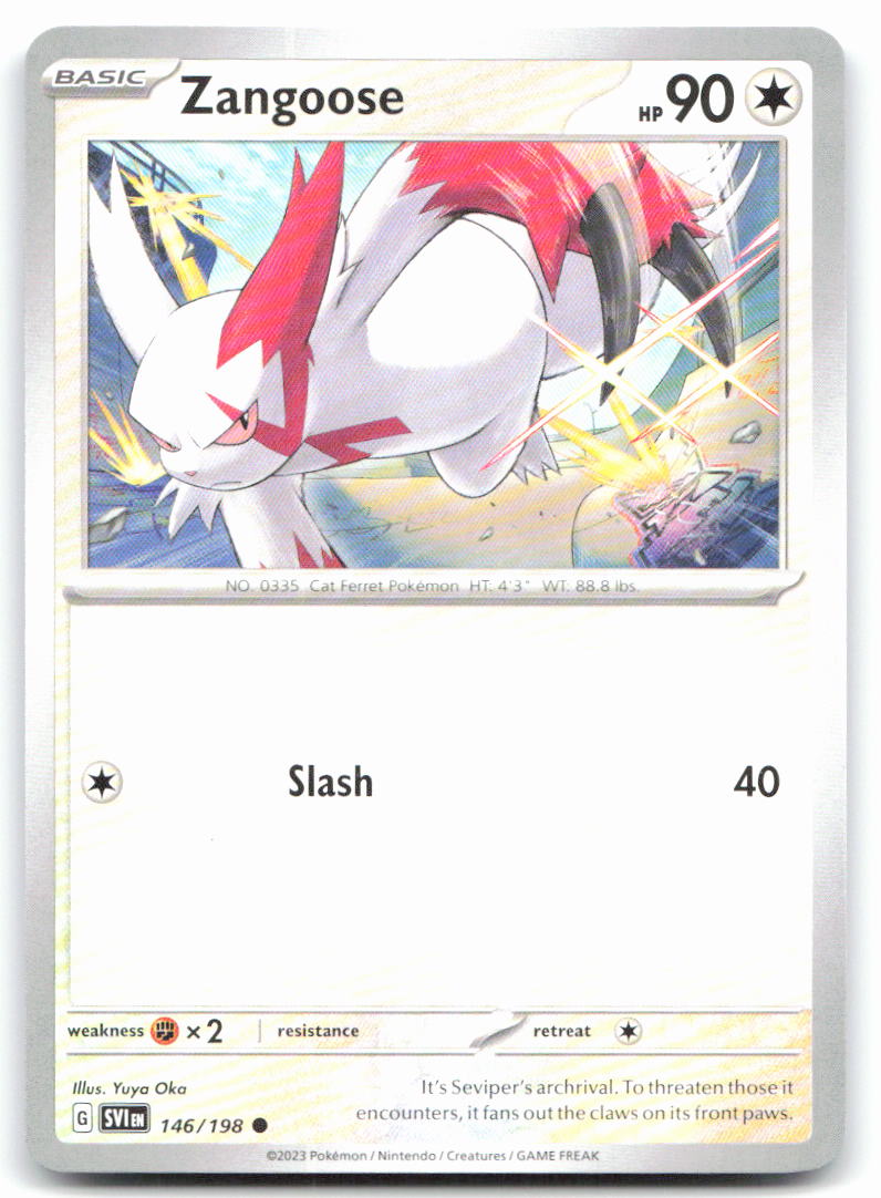 Zangoose - 146/198