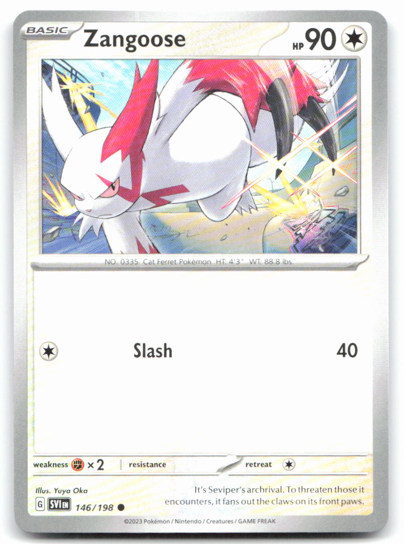 Zangoose - 146/198