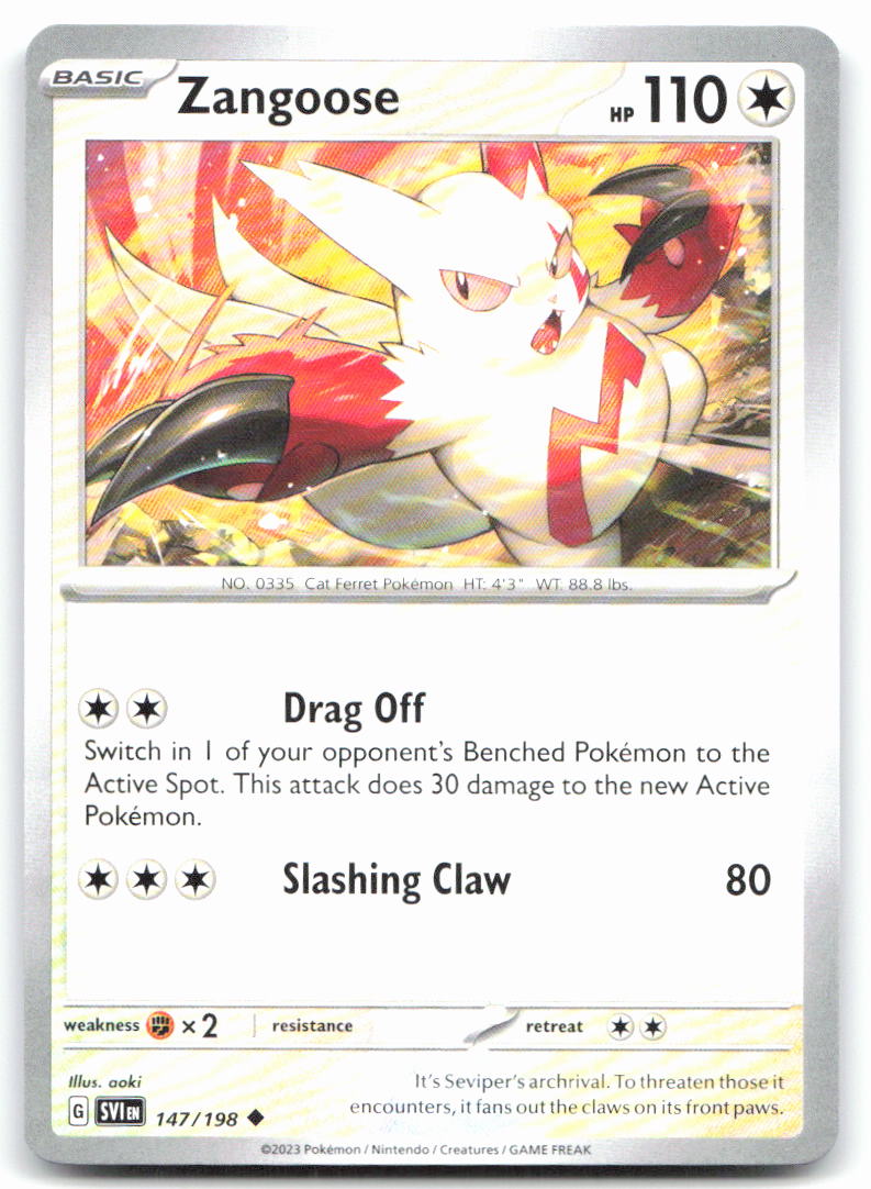 Zangoose - 147/198