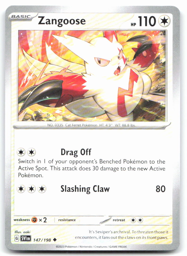Zangoose - 147/198