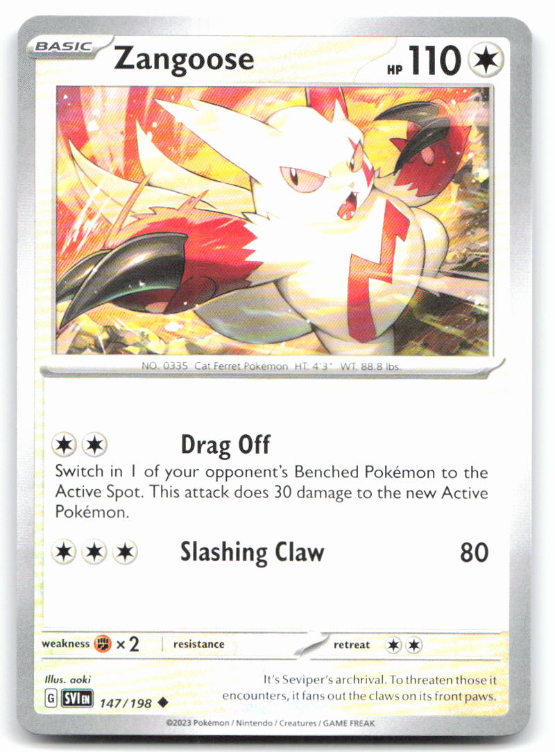 Zangoose - 147/198