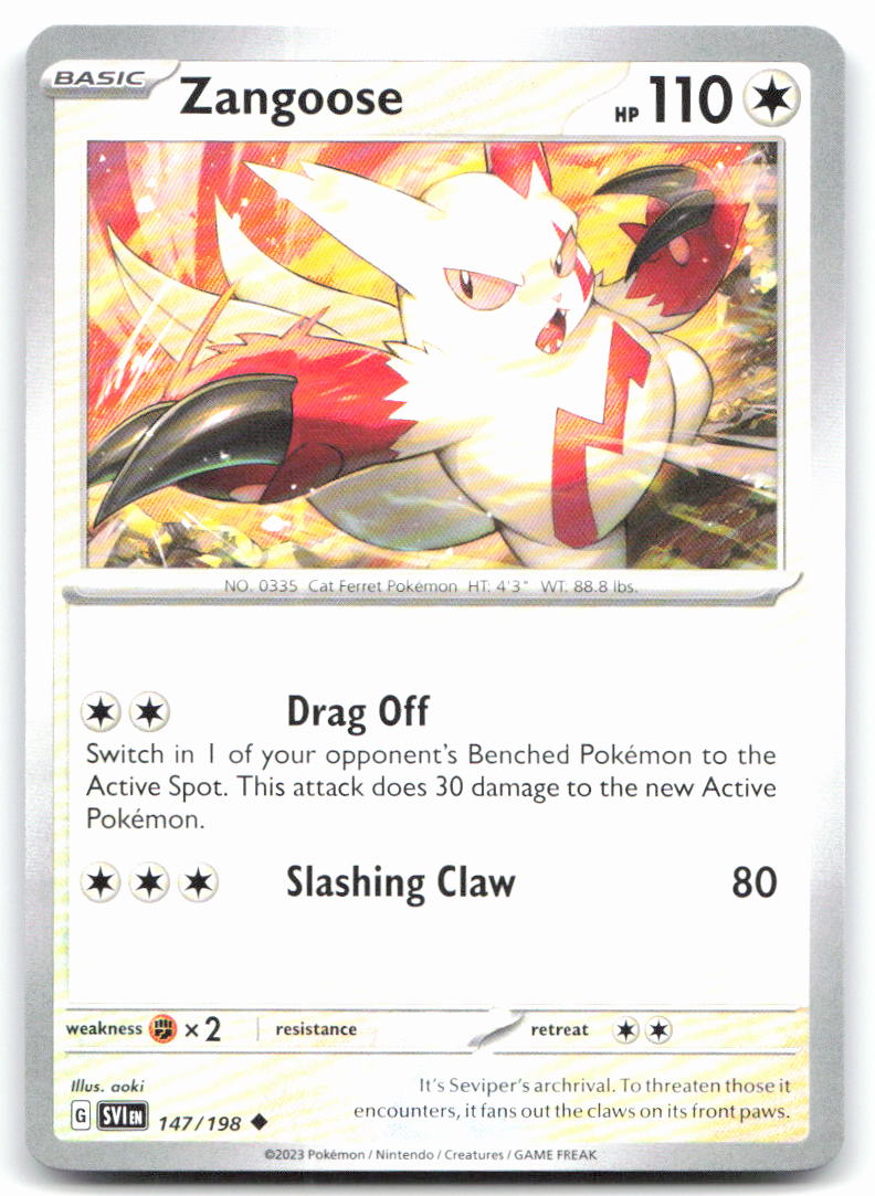 Zangoose - 147/198