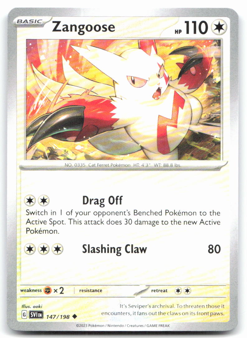 Zangoose - 147/198