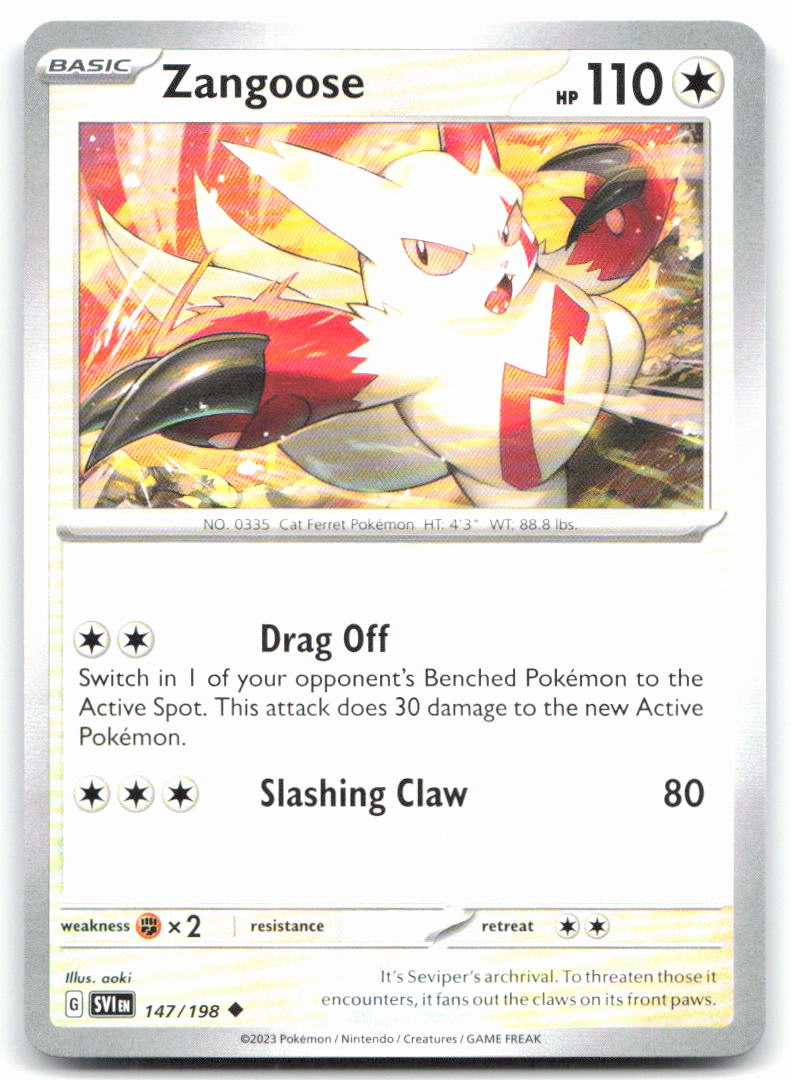 Zangoose - 147/198