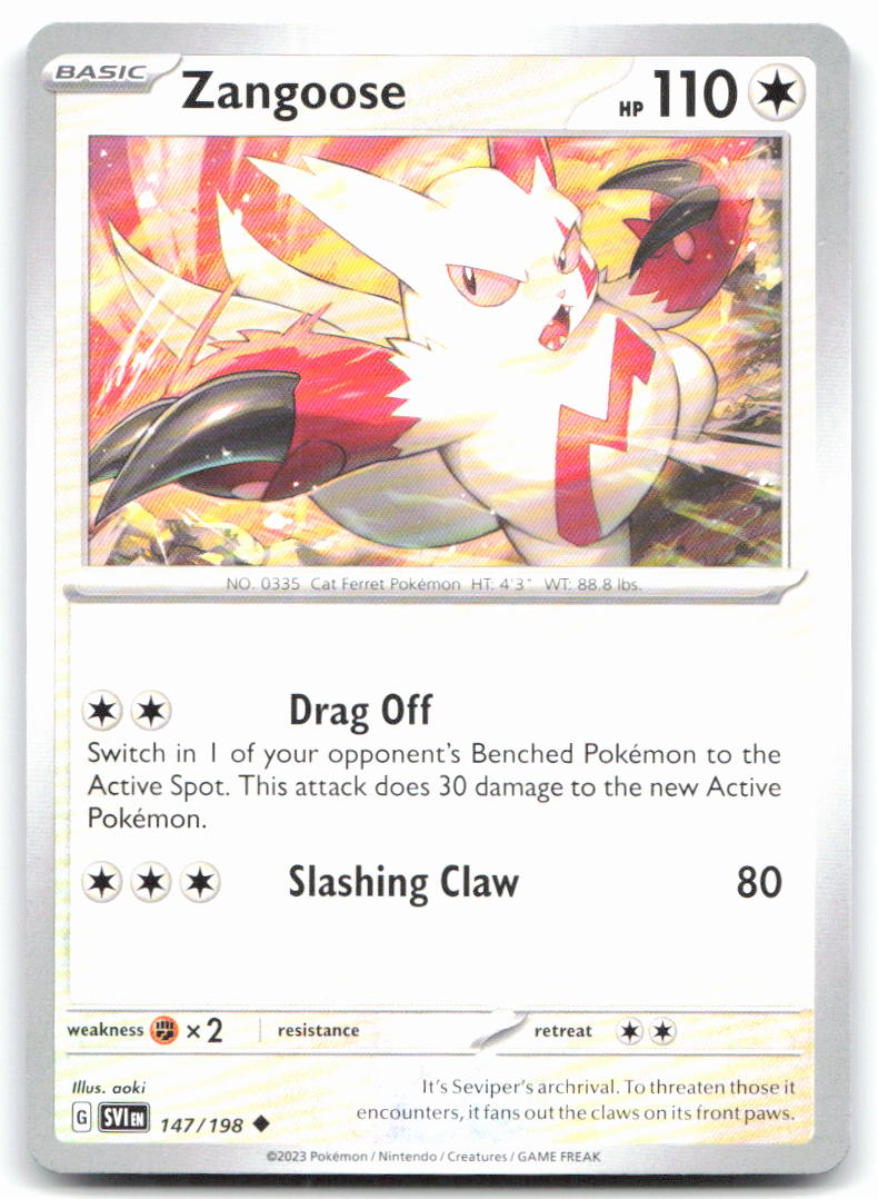 Zangoose - 147/198