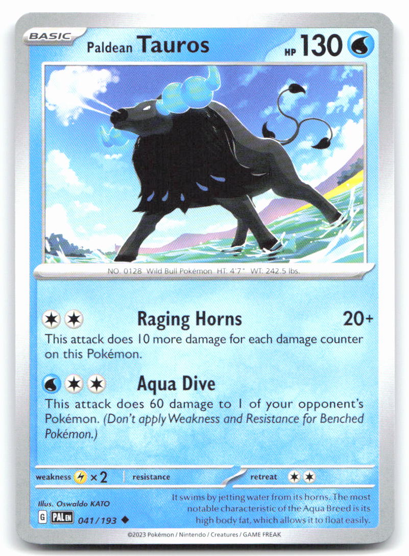 Paldean Tauros - 041/193