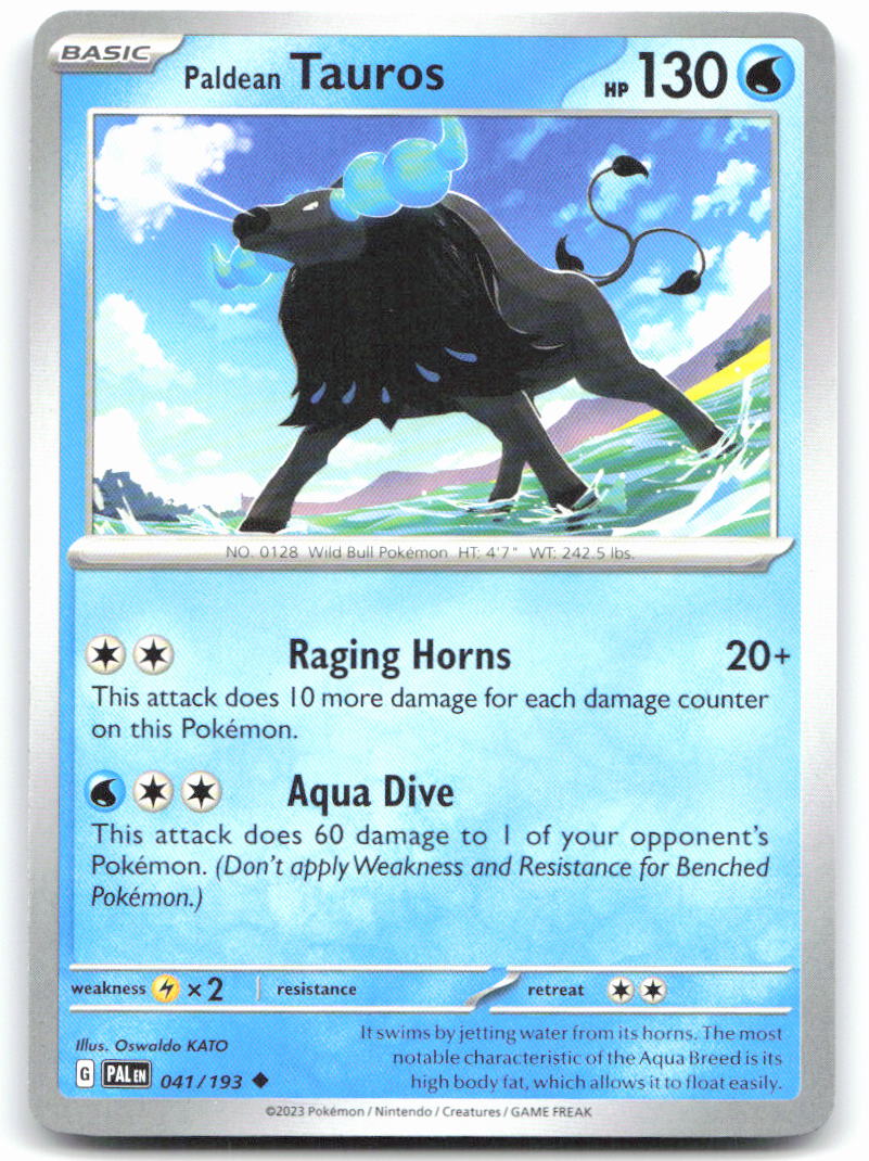 Paldean Tauros - 041/193