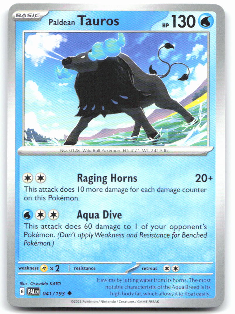 Paldean Tauros - 041/193