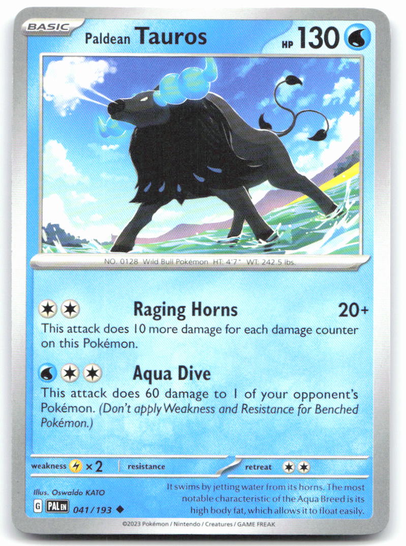 Paldean Tauros - 041/193