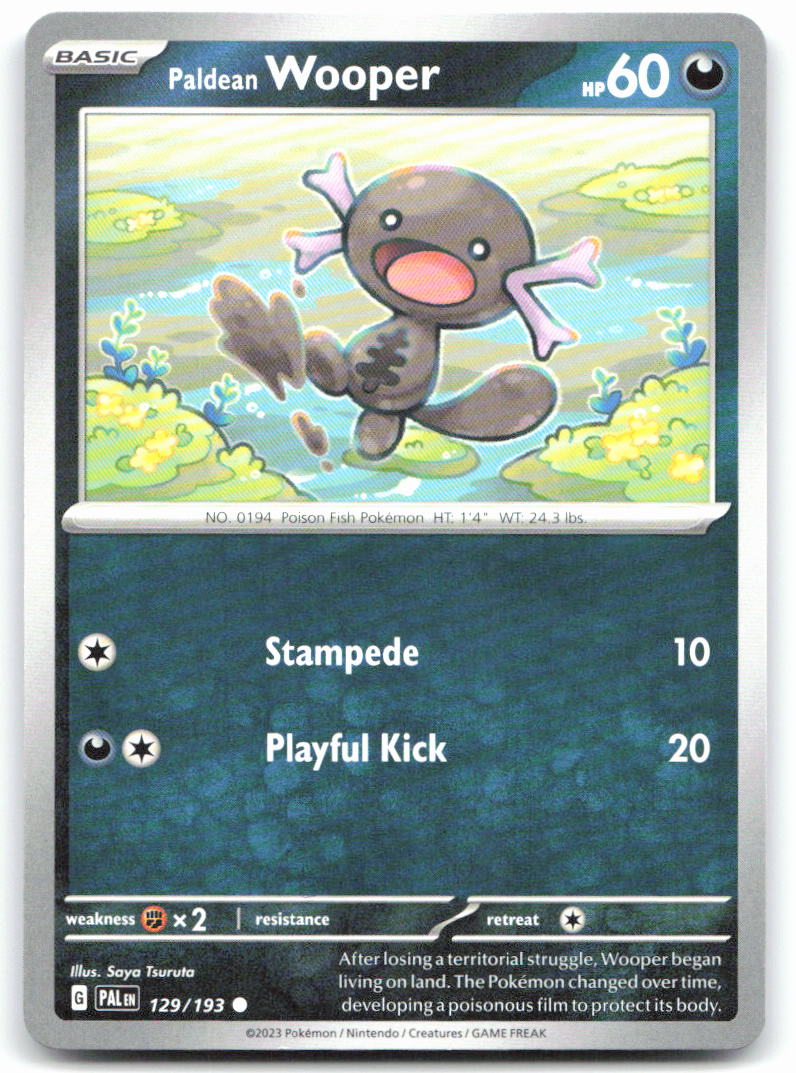 Paldean Wooper - 129/193