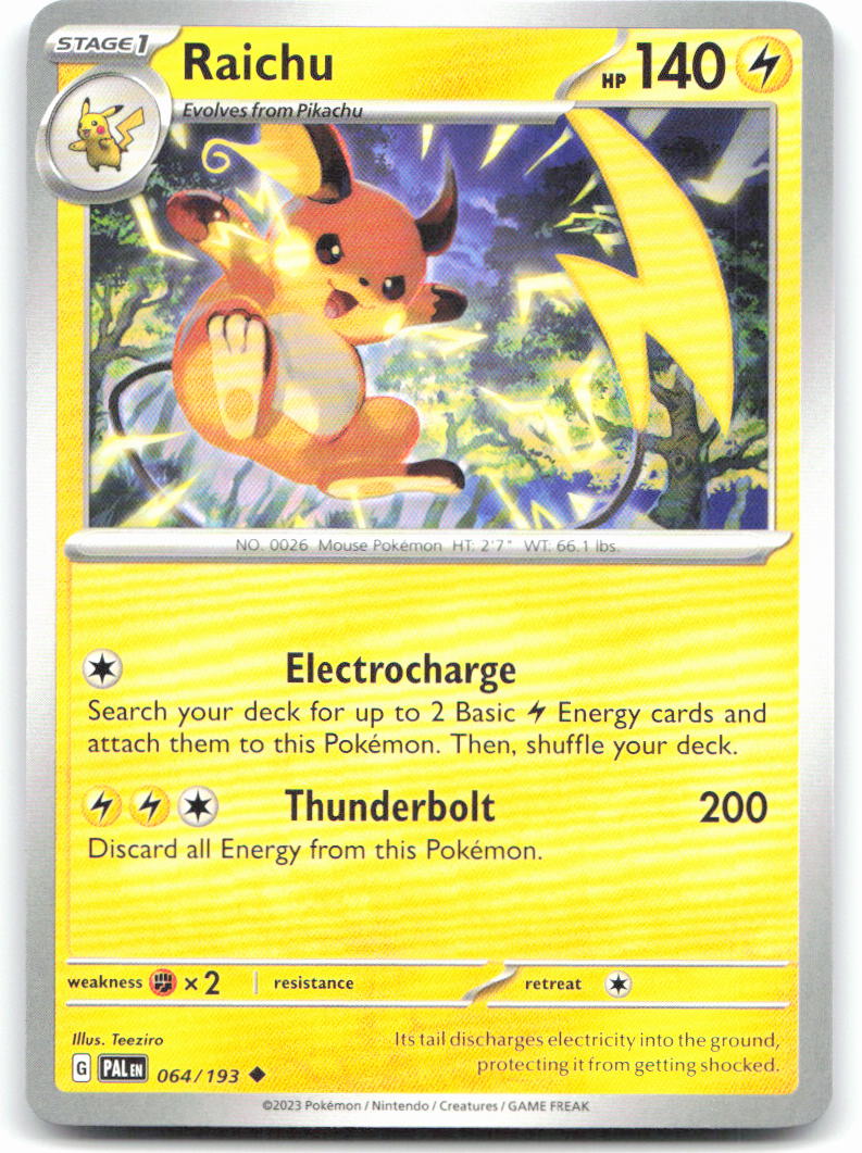Raichu - 064/193