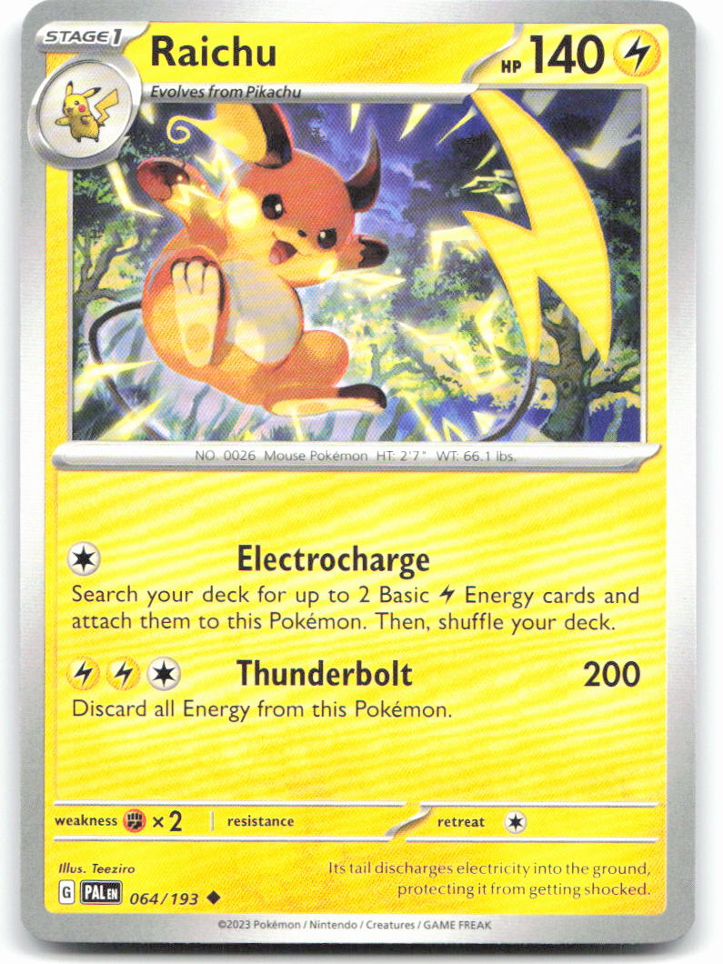 Raichu - 064/193
