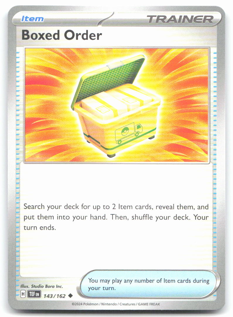 Boxed Order