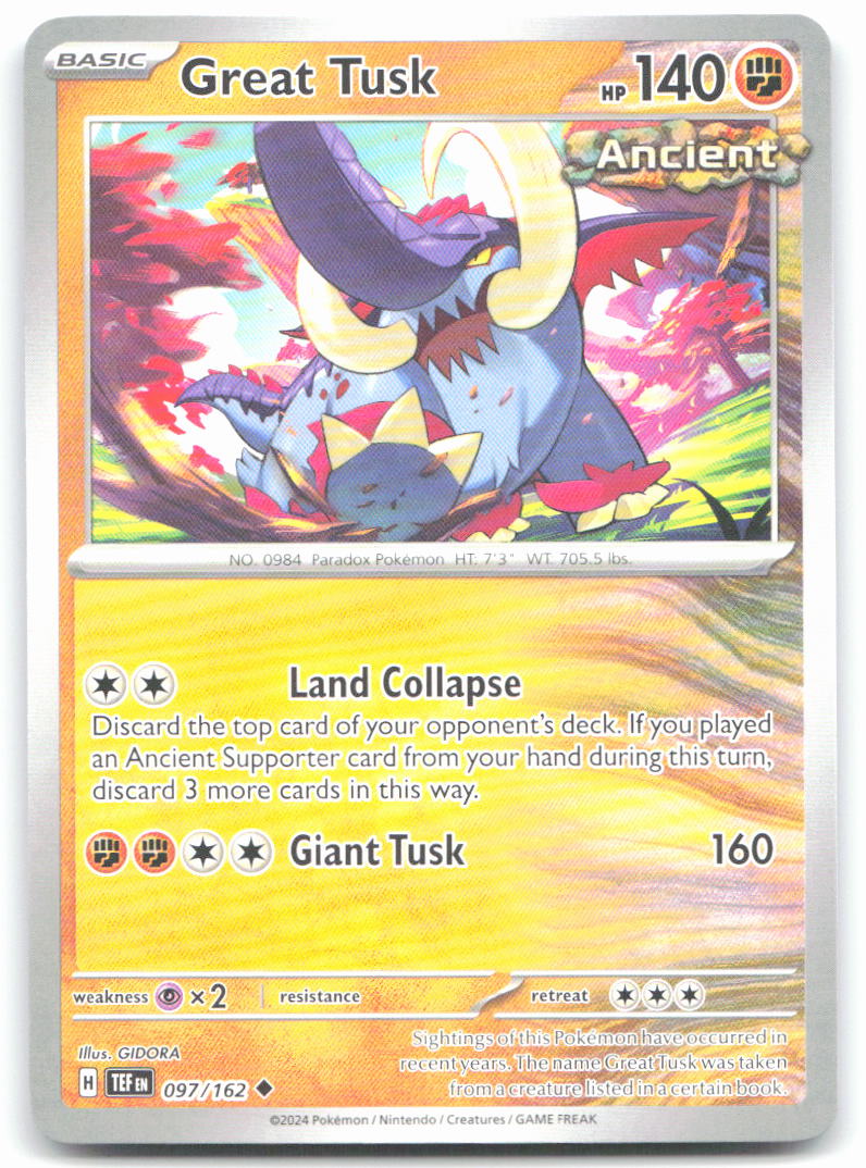 Great Tusk - 097/162