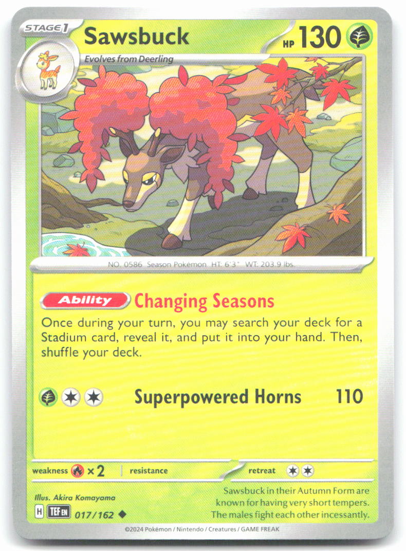 Sawsbuck - 017/162