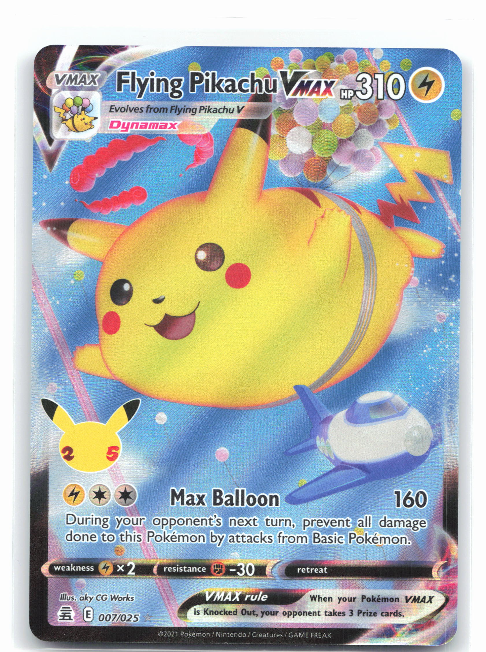 Flying Pikachu VMAX