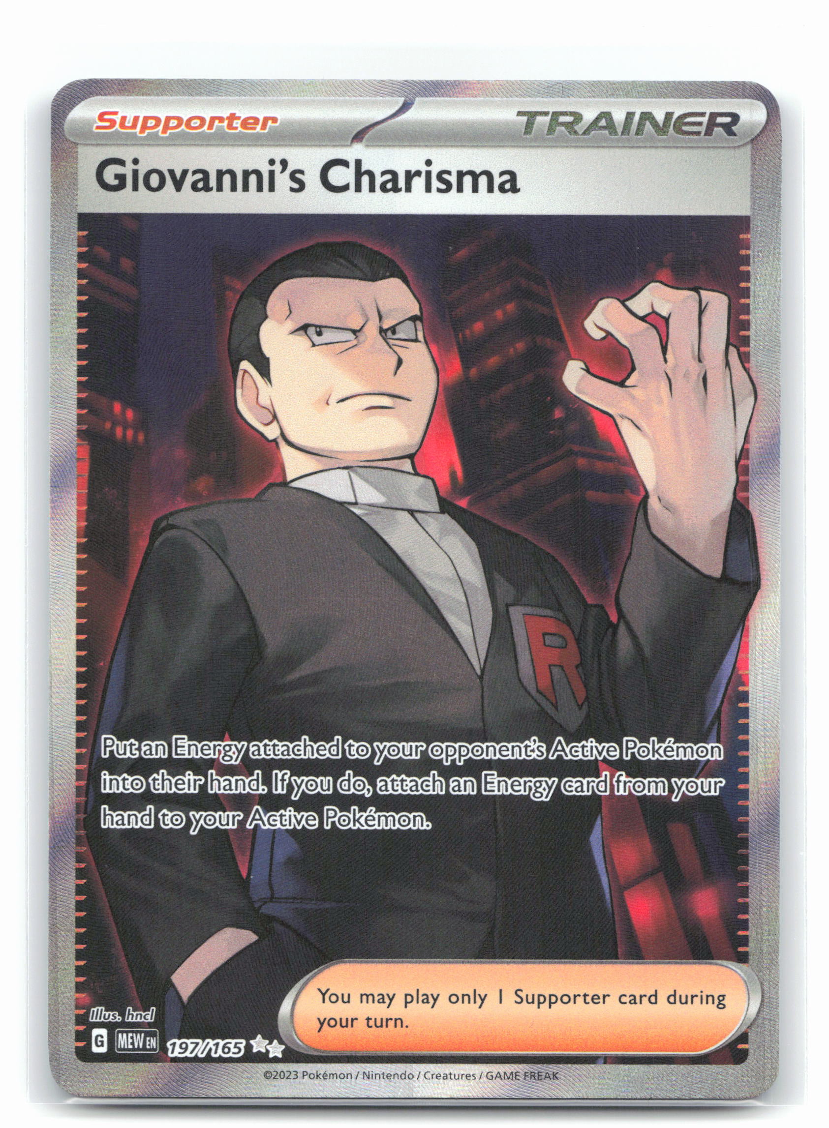 Giovanni's Charisma - 197/165