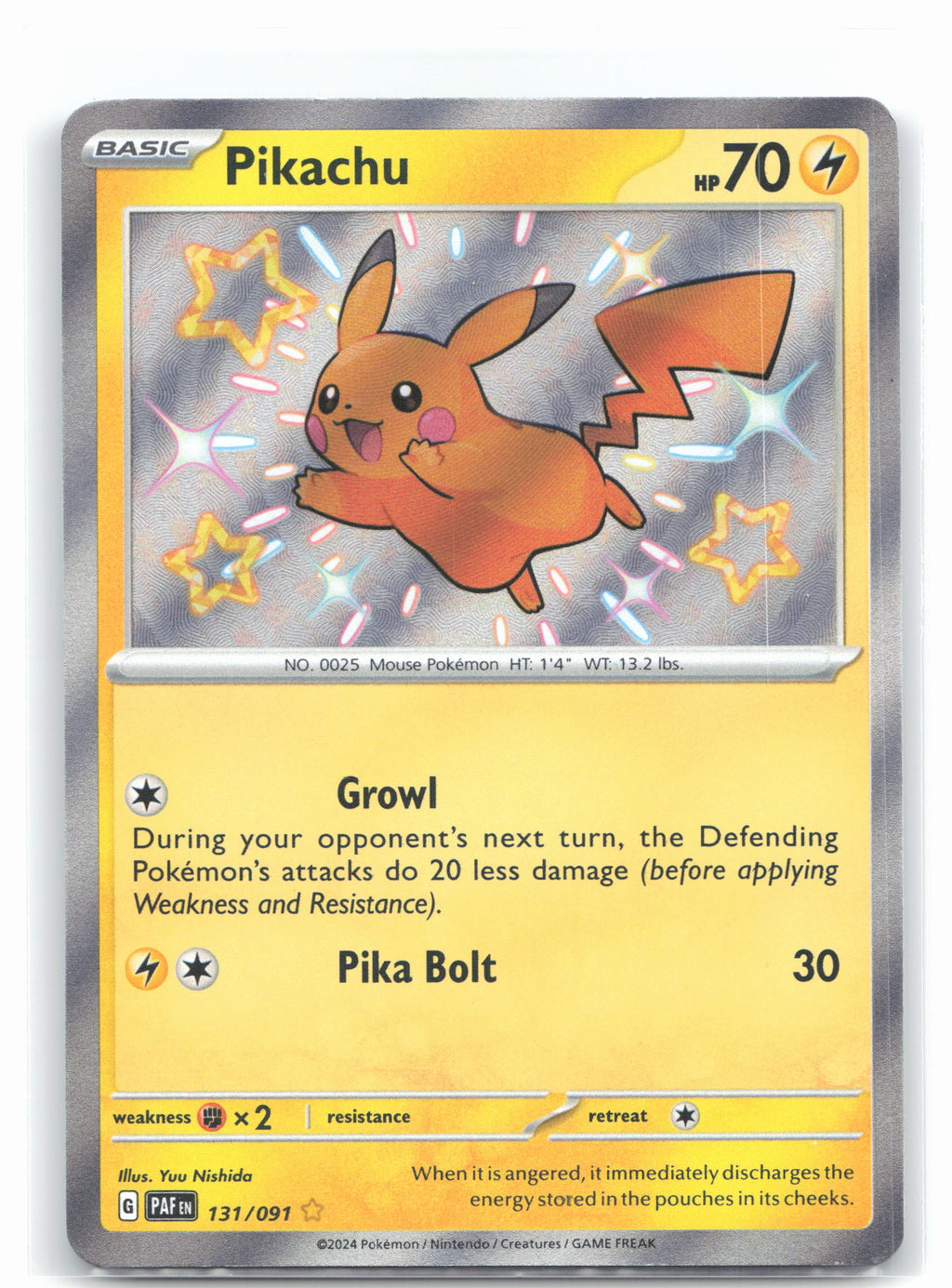 Pikachu - 131/091