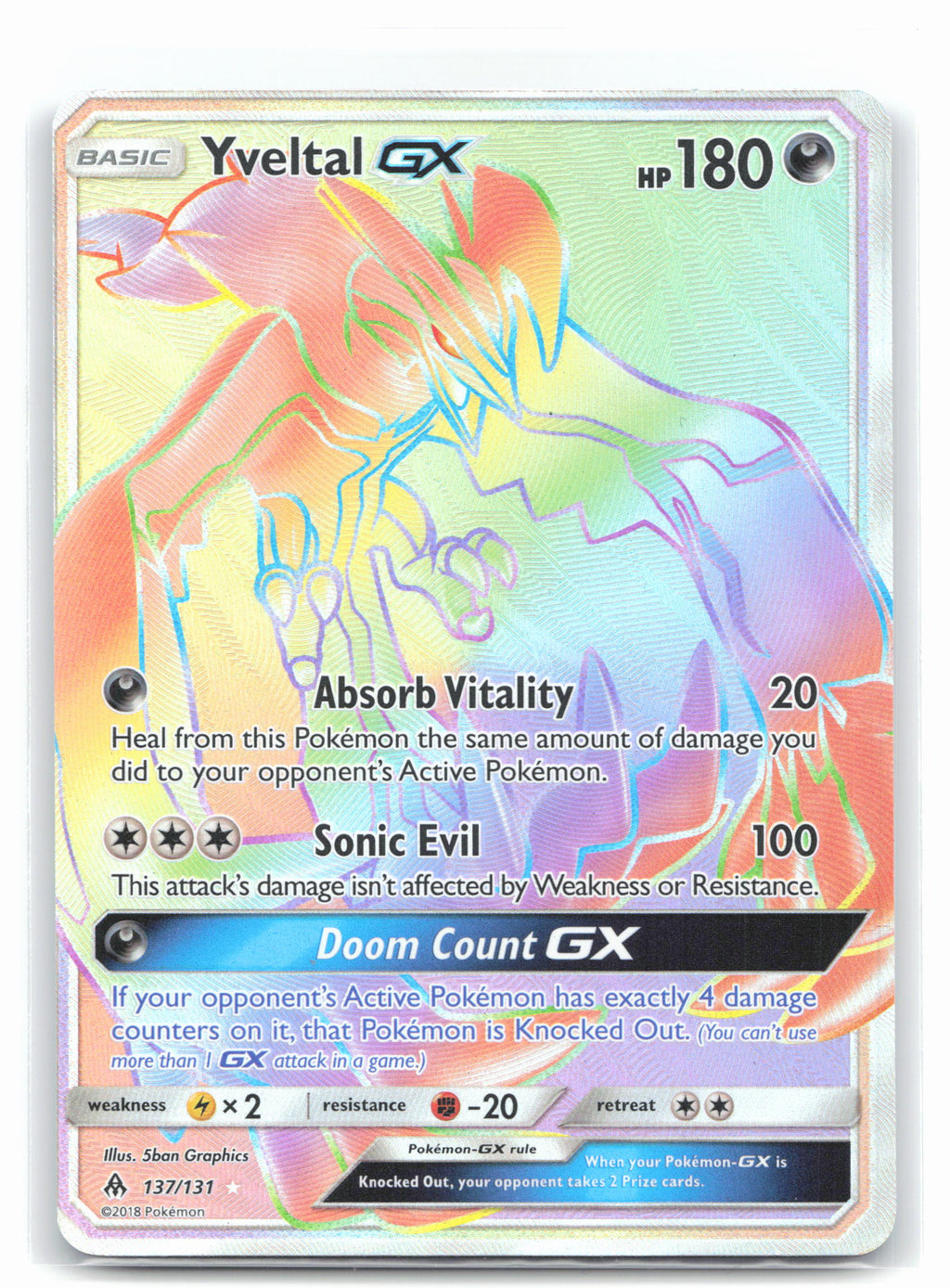 Yveltal GX (Secret)