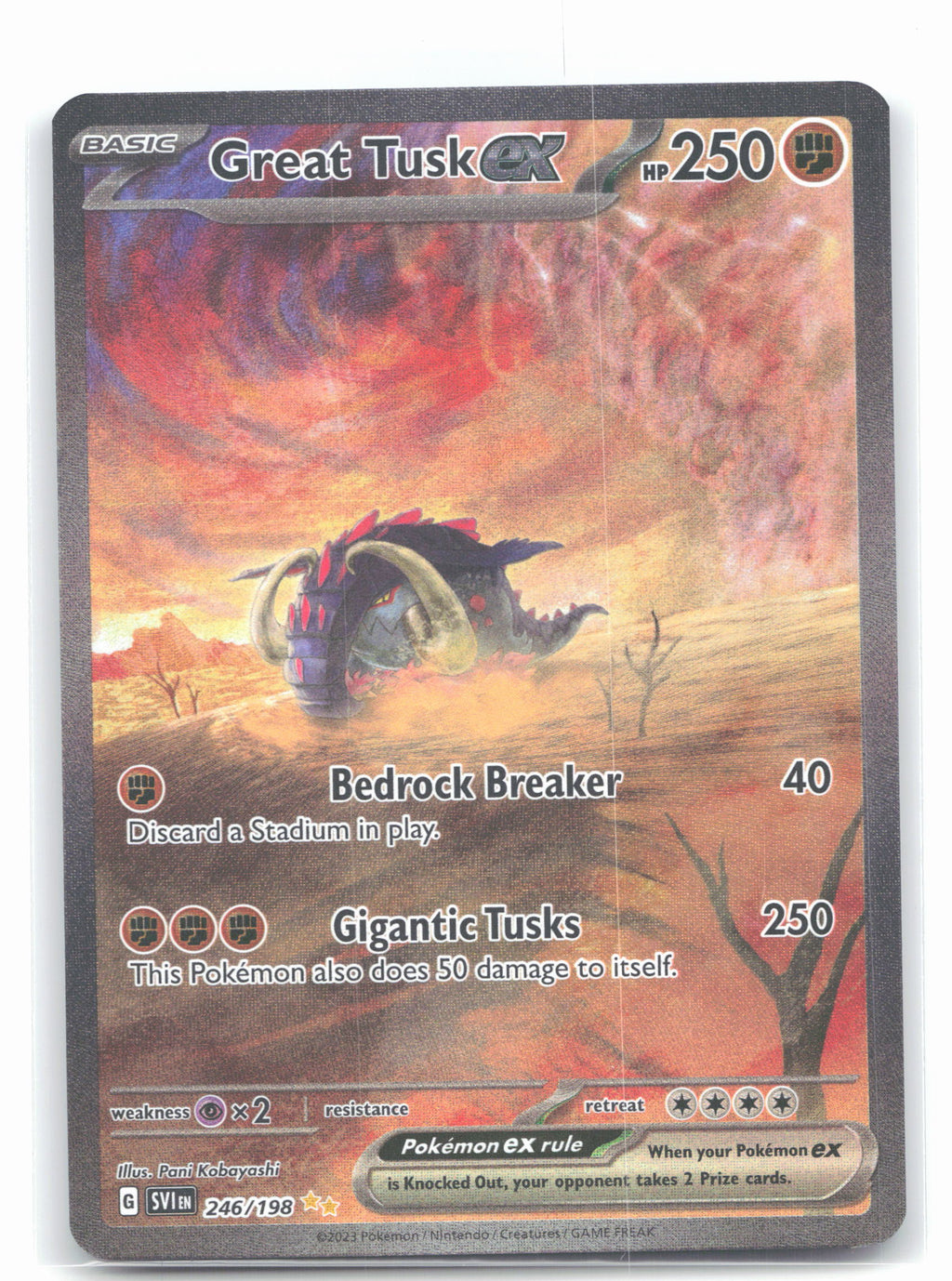 Great Tusk ex - 246/198