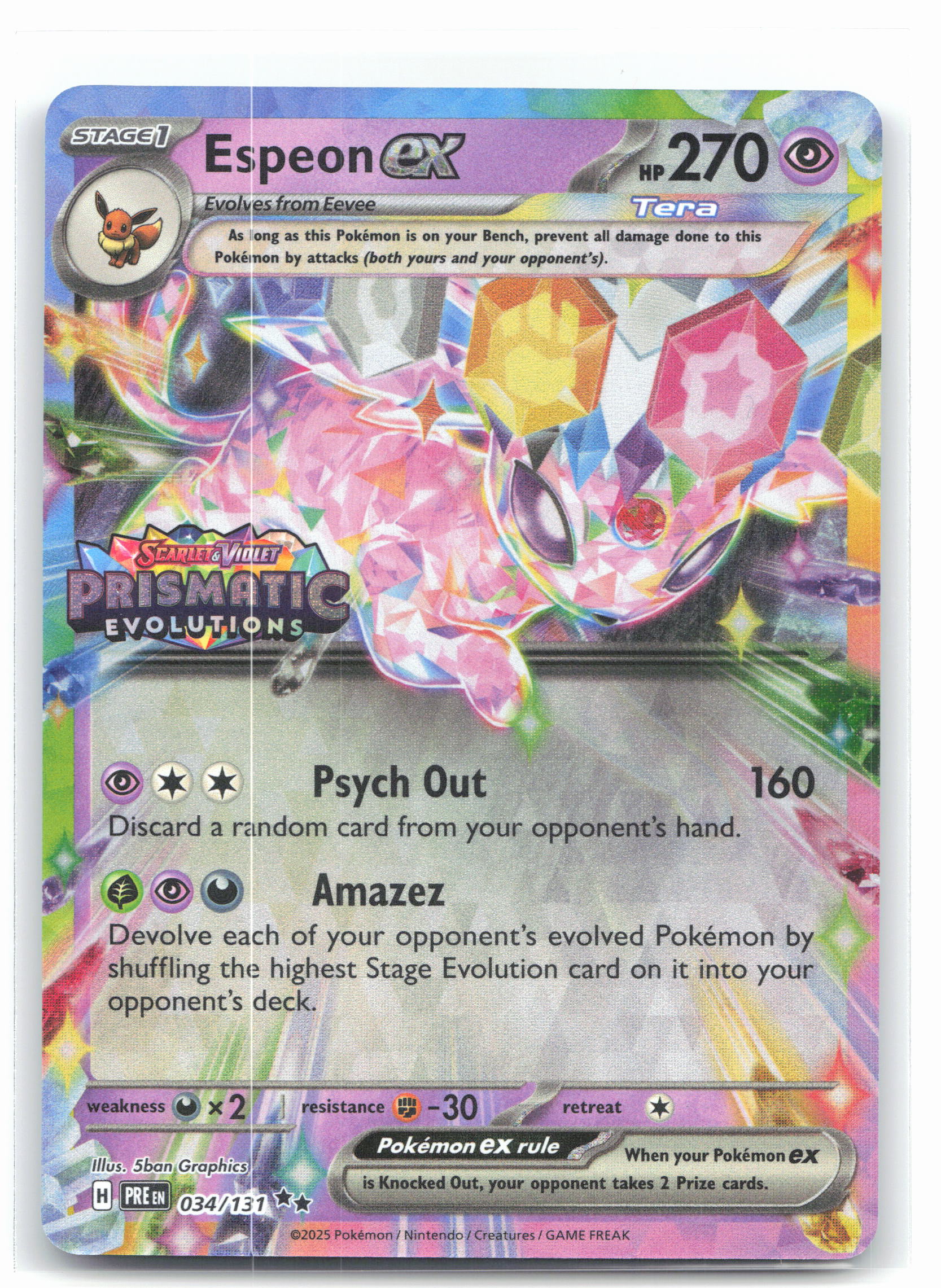Espeon ex - 034/131
