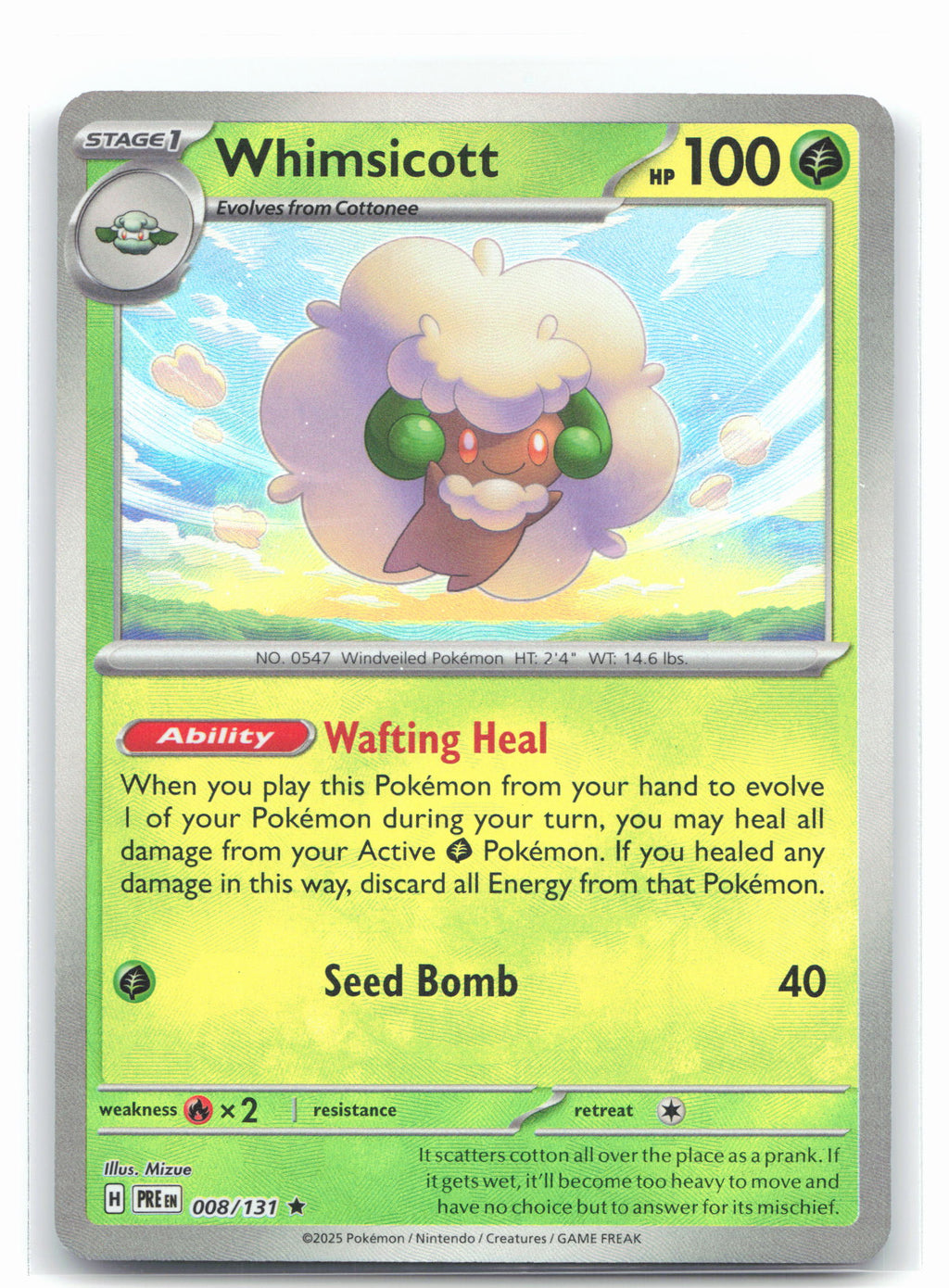 Whimsicott (Master Ball Pattern)