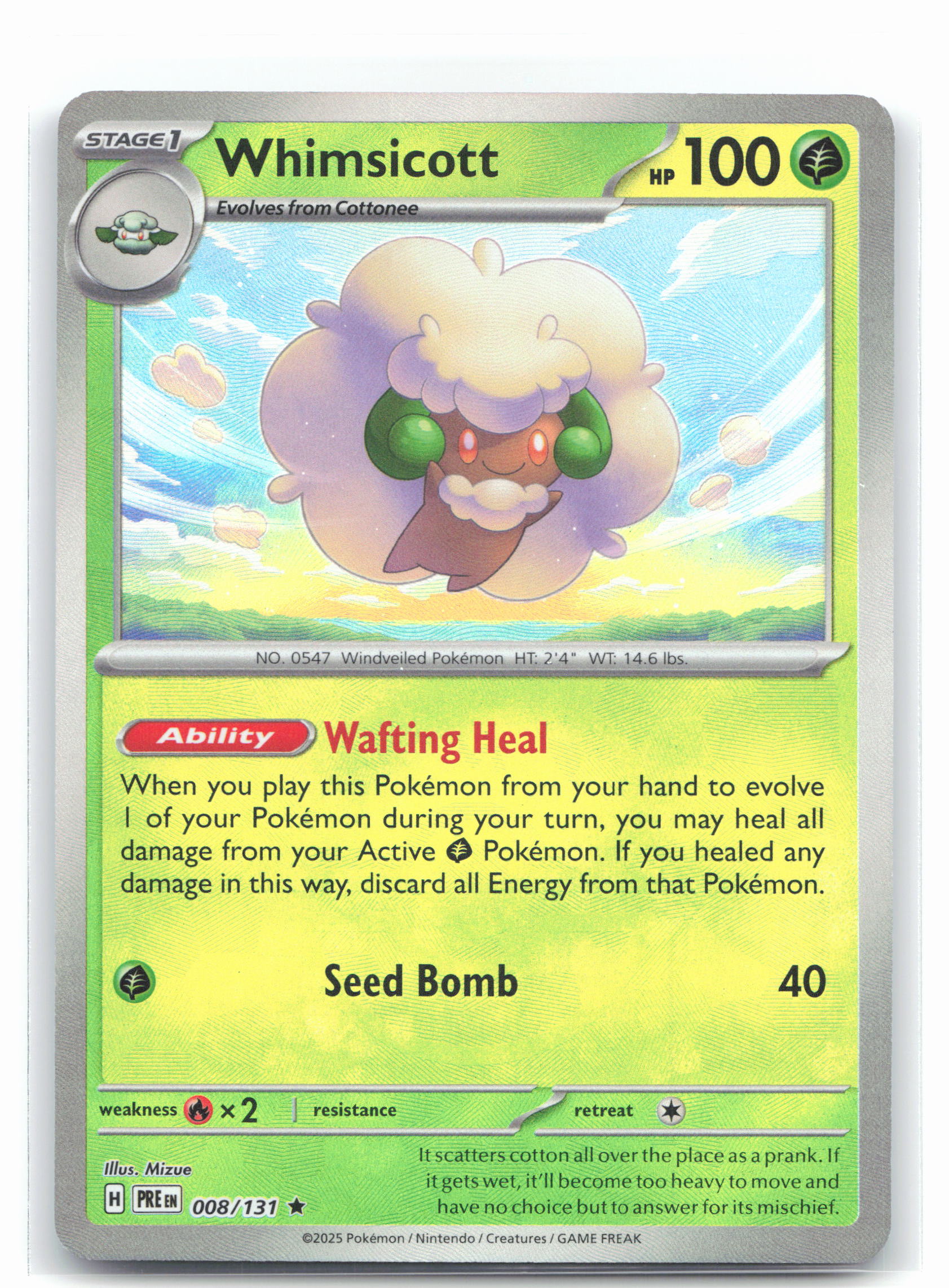 Whimsicott (Master Ball Pattern)