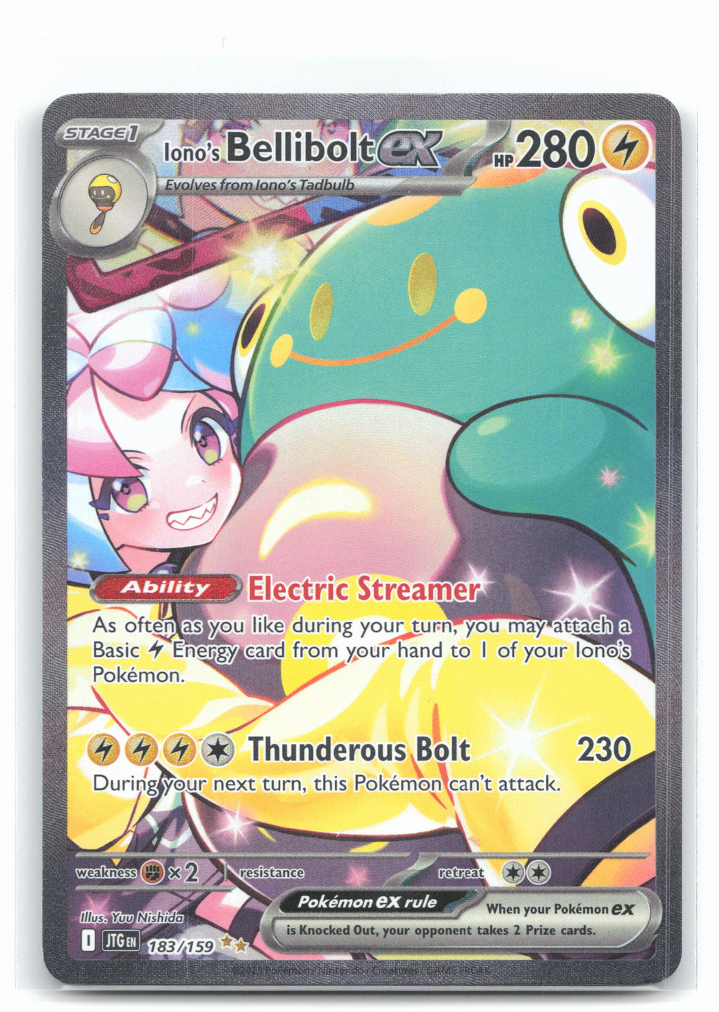 Iono's Bellibolt ex - 183/159