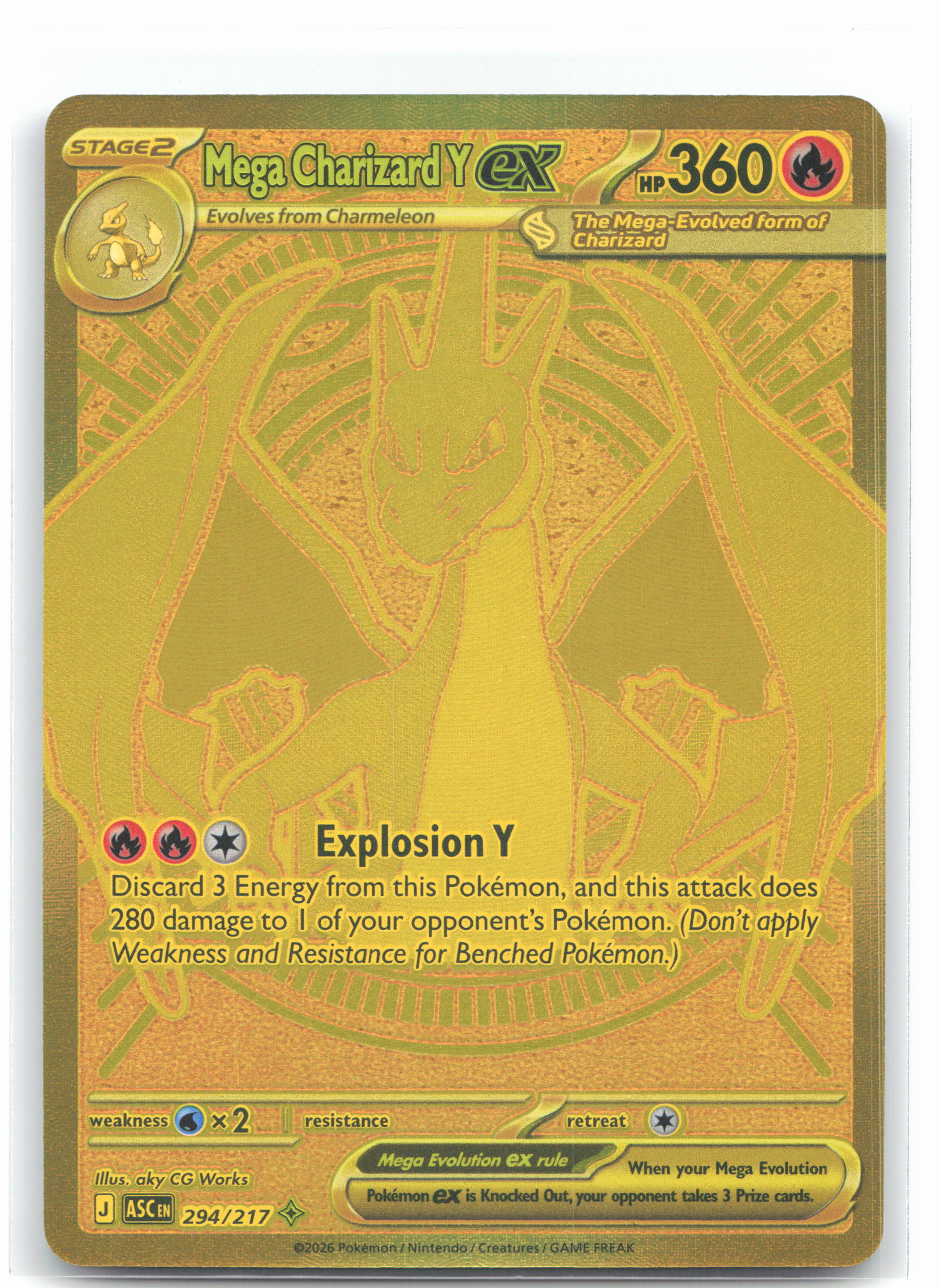 Mega Charizard Y ex - 294/217