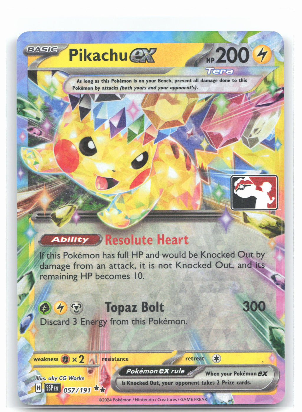 Pikachu ex - 057/191