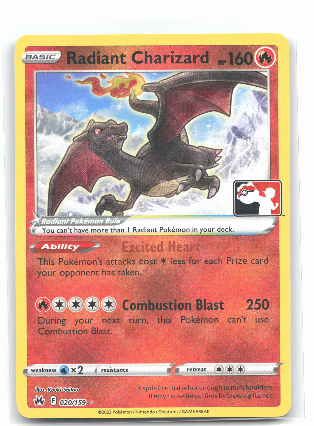 Radiant Charizard - 020/159